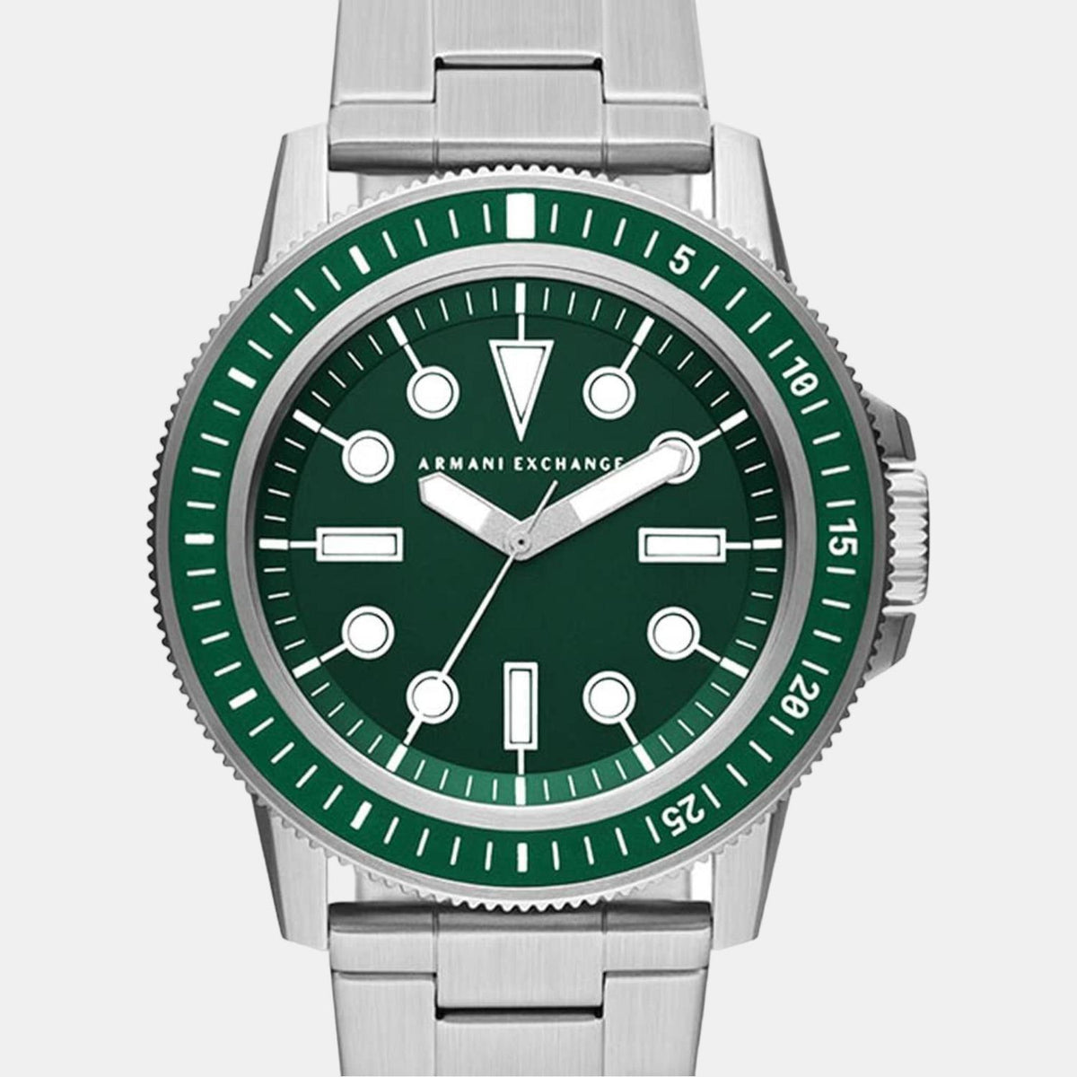 Armani Exchange Stainless Steel Round watch