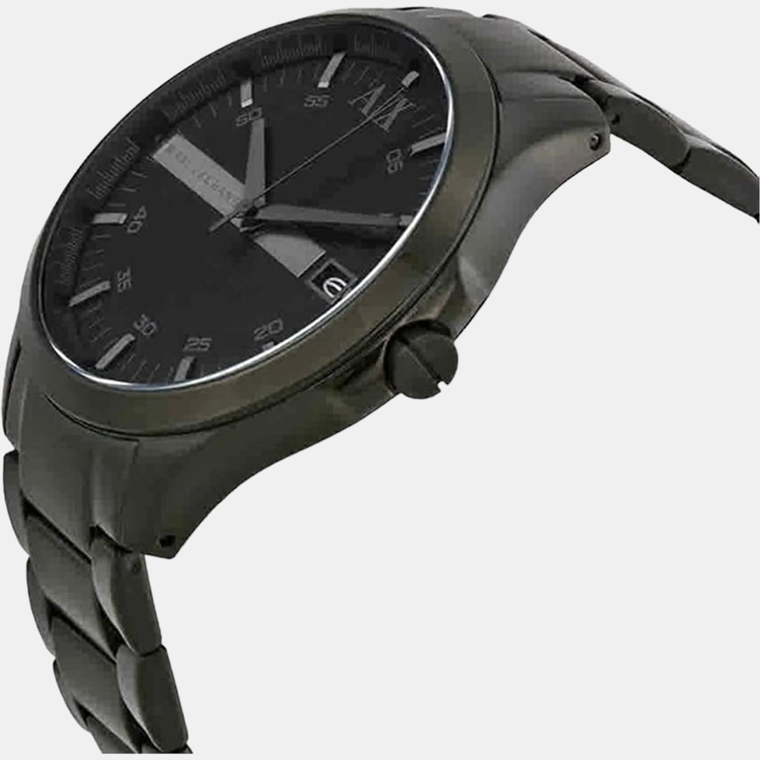 Armani Exchange Stainless Steel Round watch