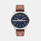 Armani Exchange Round Blue Analog watch