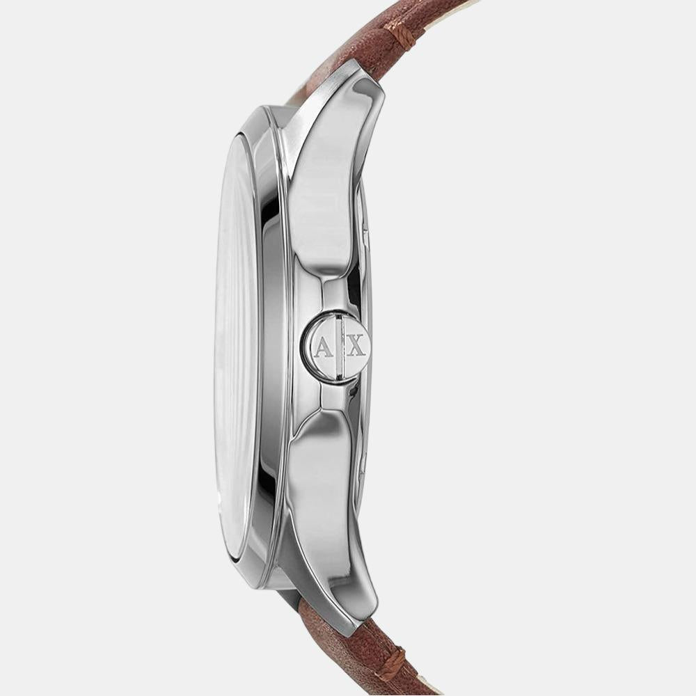 Armani Exchange Men Round Blue watch