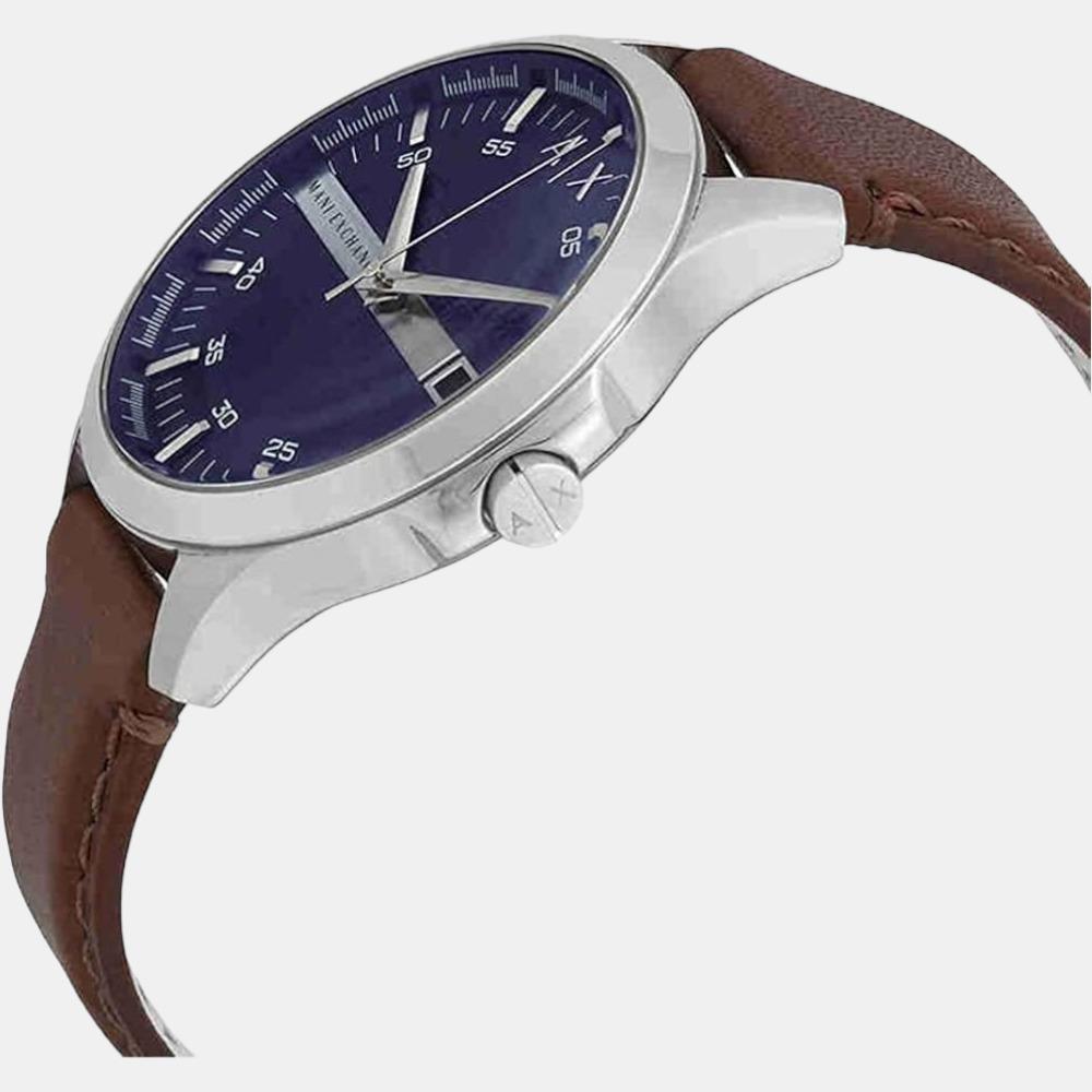 Armani Exchange Stainless Steel Round watch