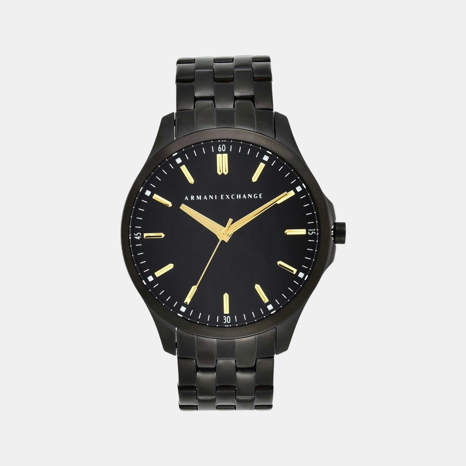 Armani Exchange Male Black Analog Stainless Steel Watch Armani