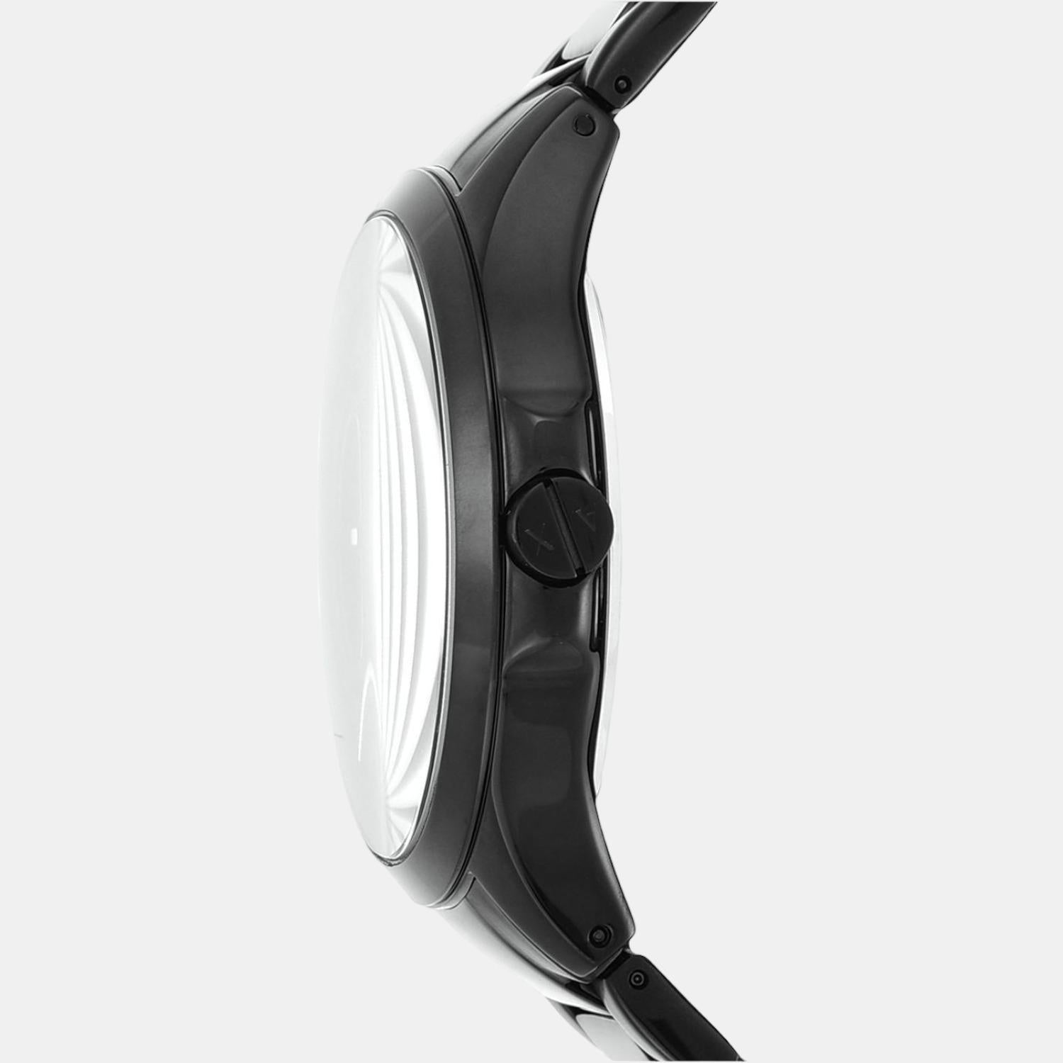 Armani Exchange Stainless Steel Round watch