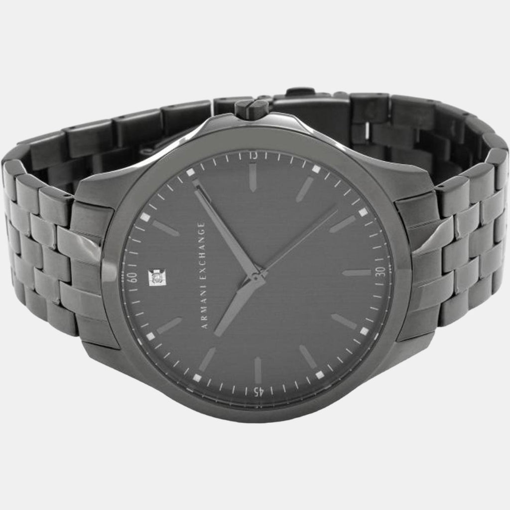 Armani Exchange Men Round Grey watch