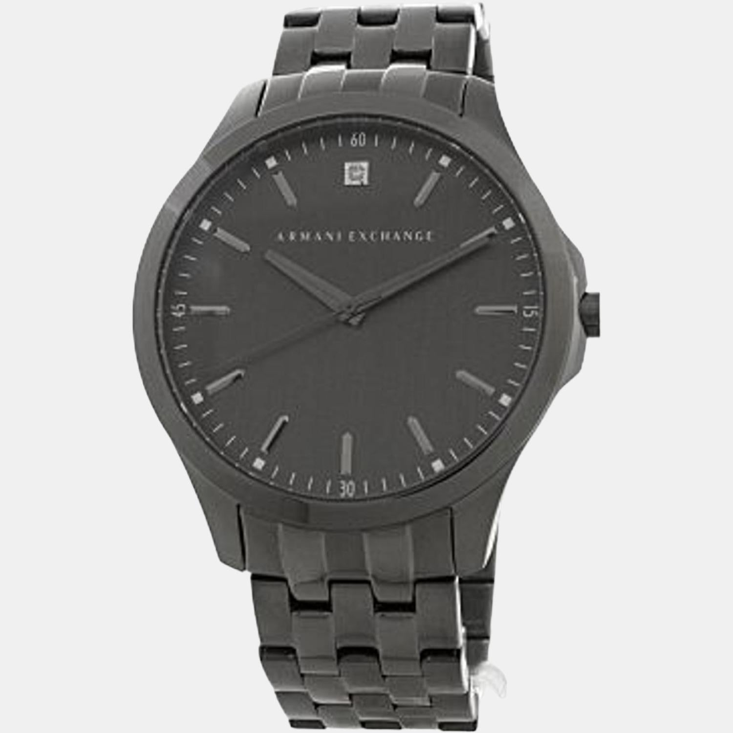 Armani Exchange Round Quartz Analog Men watch