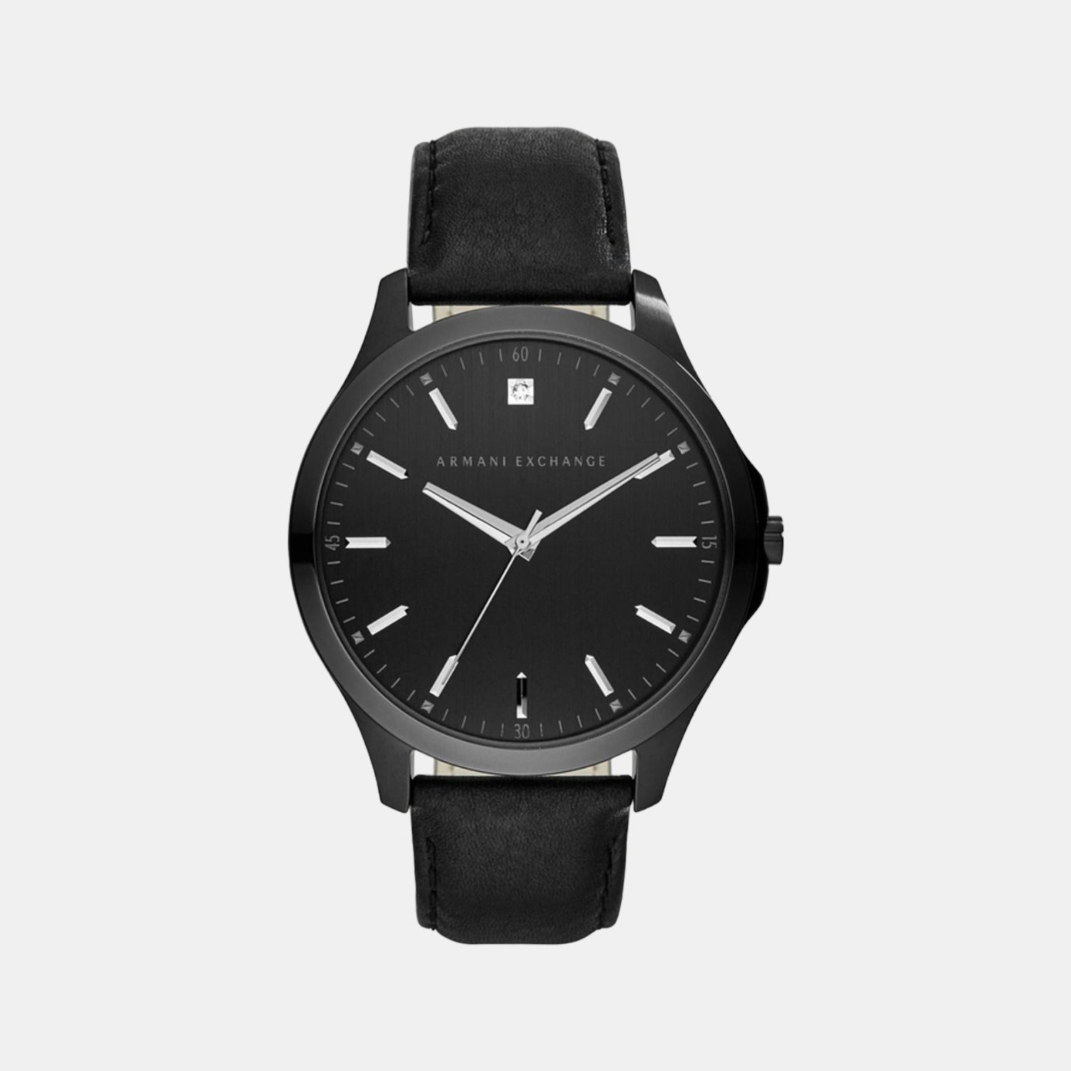 Armani Exchange Round Black Analog watch