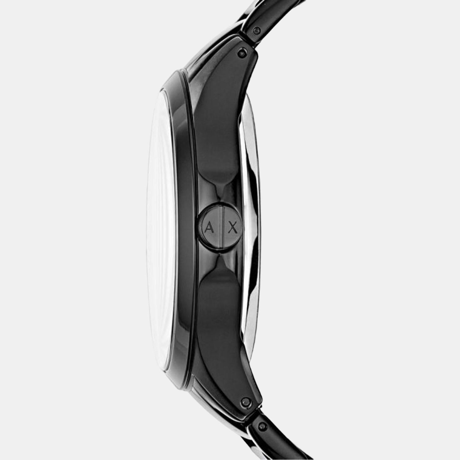 Armani exchange stainless 2024 steel bracelet display smartwatch