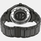 Armani Exchange Men Round Black watch