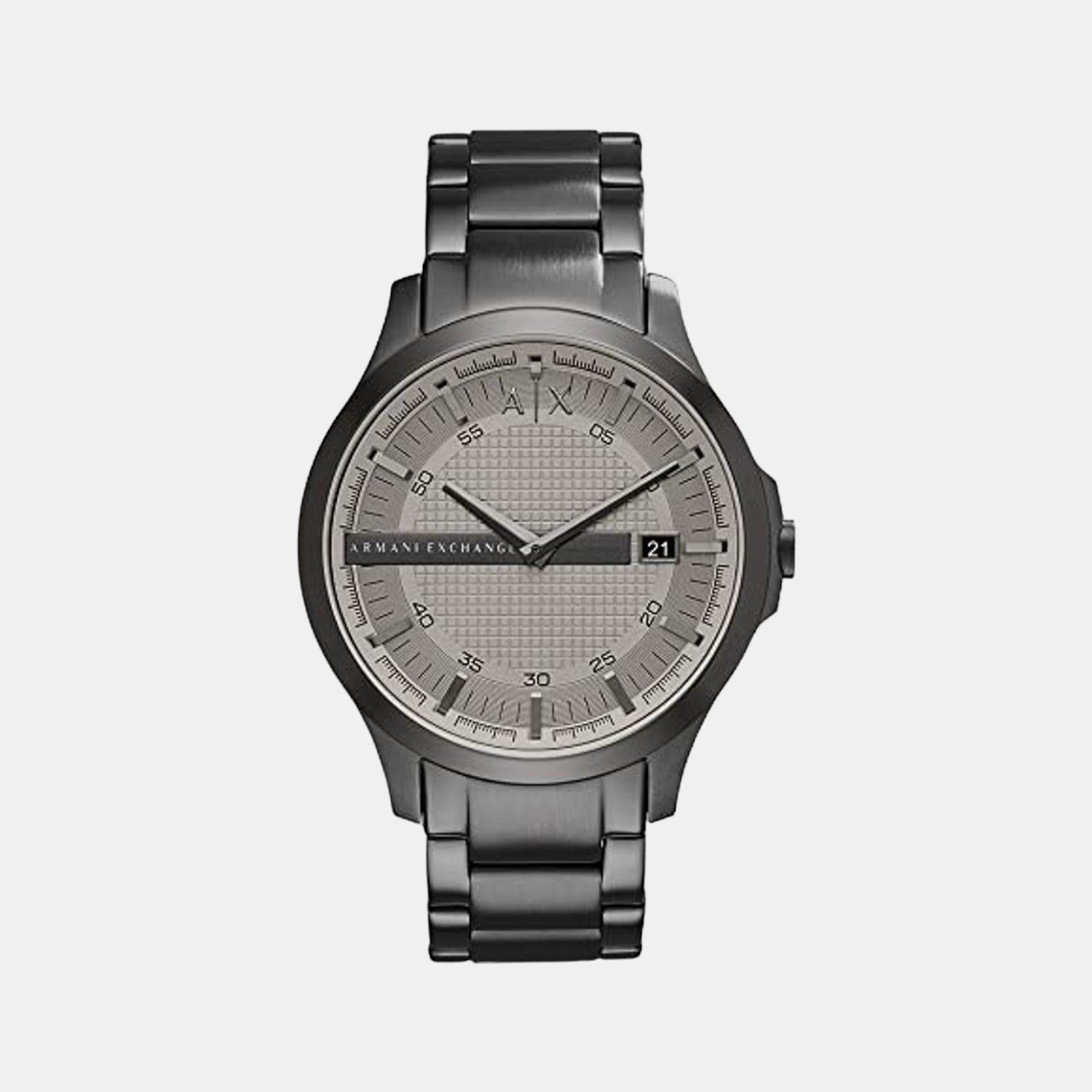 Male Grey Analog Stainless Steel Watch AX2194