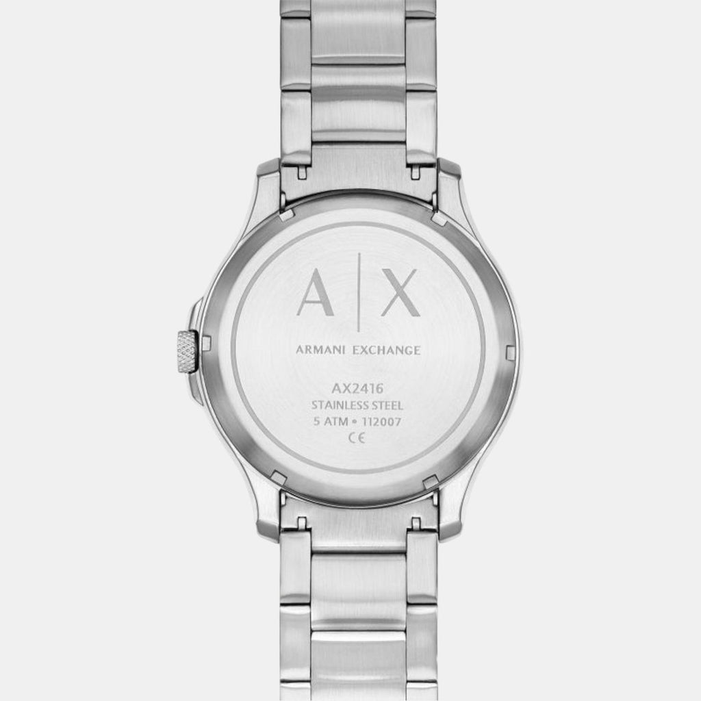 Armani Exchange Stainless Steel Round watch