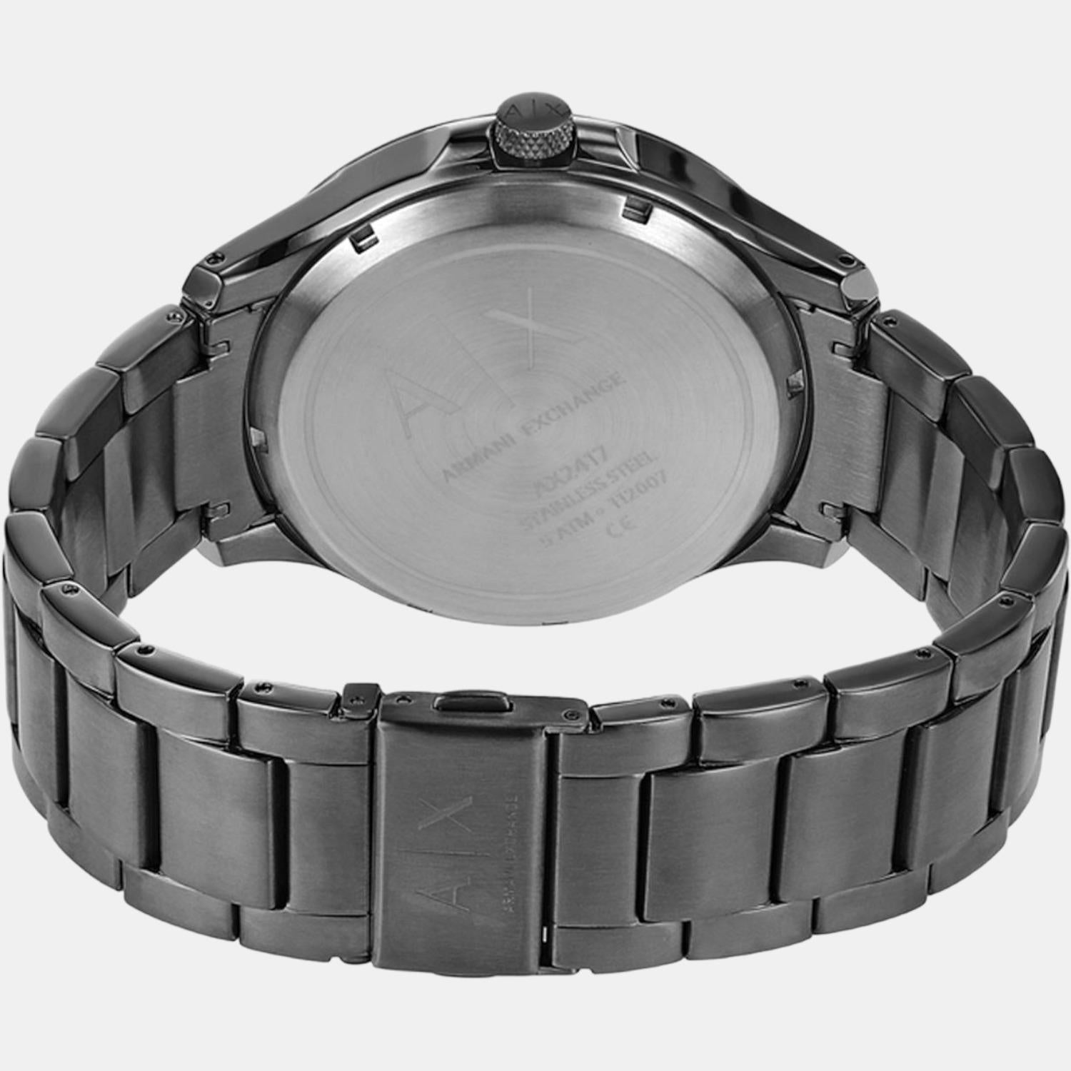 Armani Exchange Stainless Steel Round watch