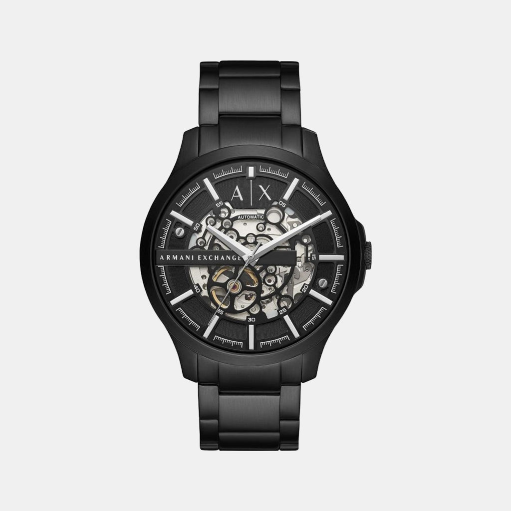 Armani Exchange Round Black Analog watch