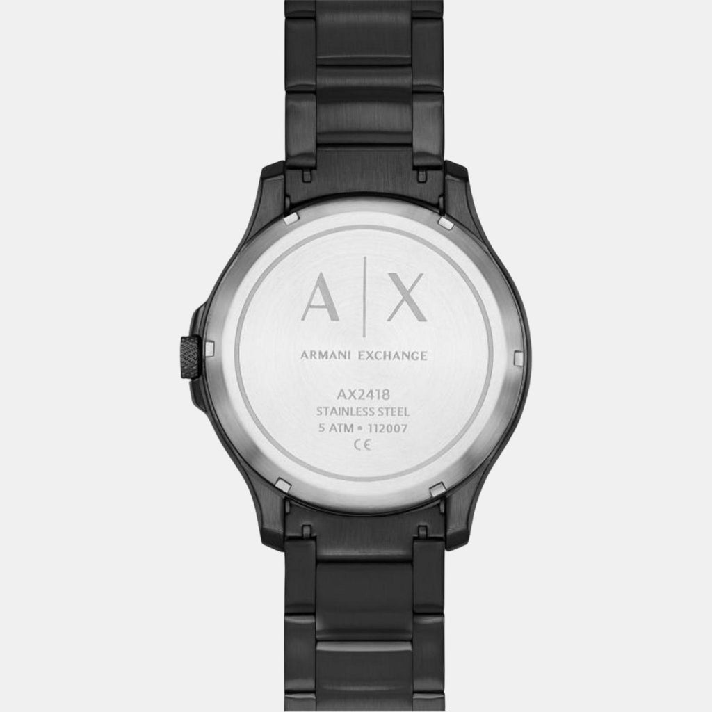 Armani Exchange Stainless Steel Round watch
