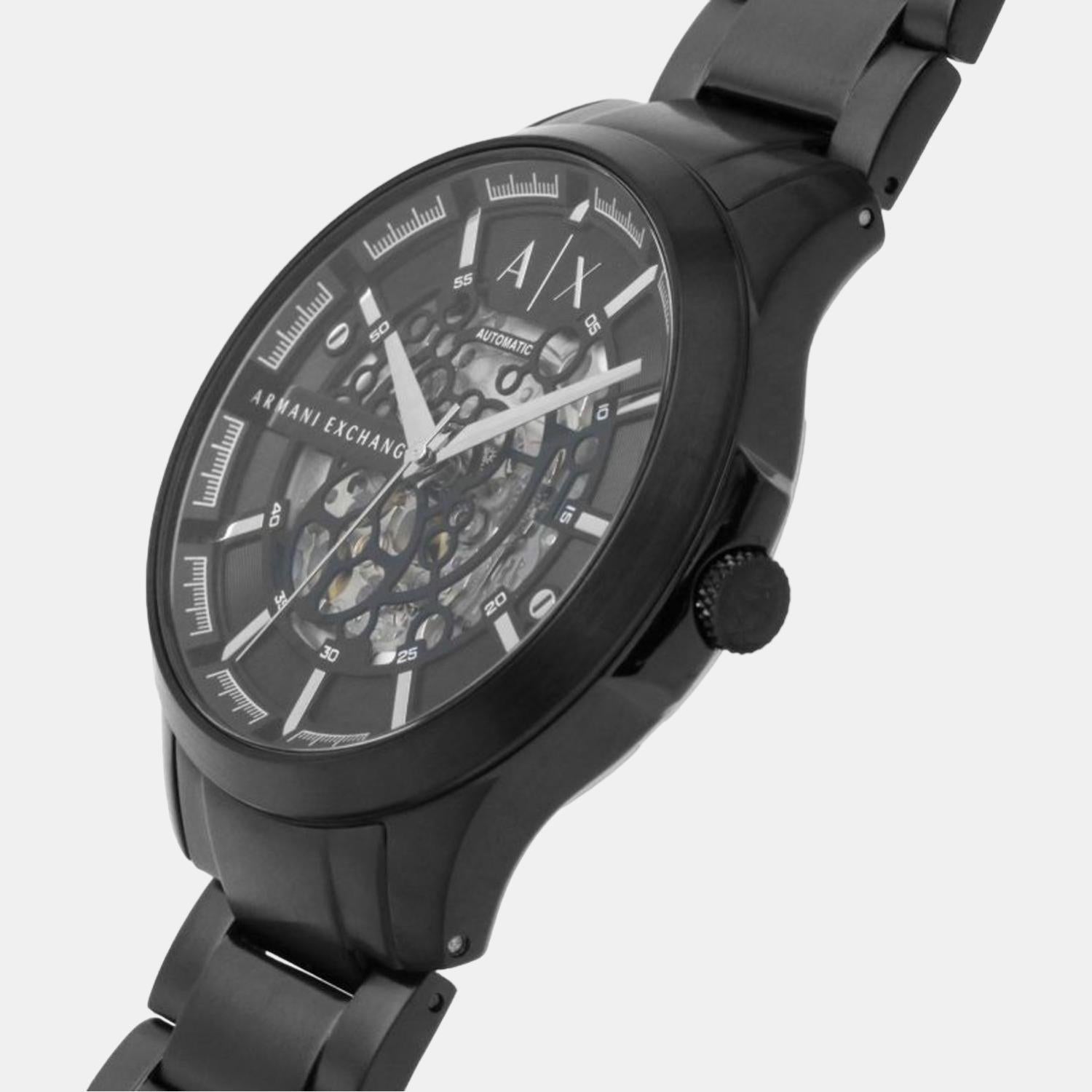Armani Exchange 46 mm Black Automatic watch