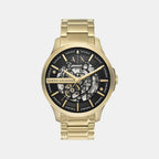 Armani Exchange Round Black Analog watch