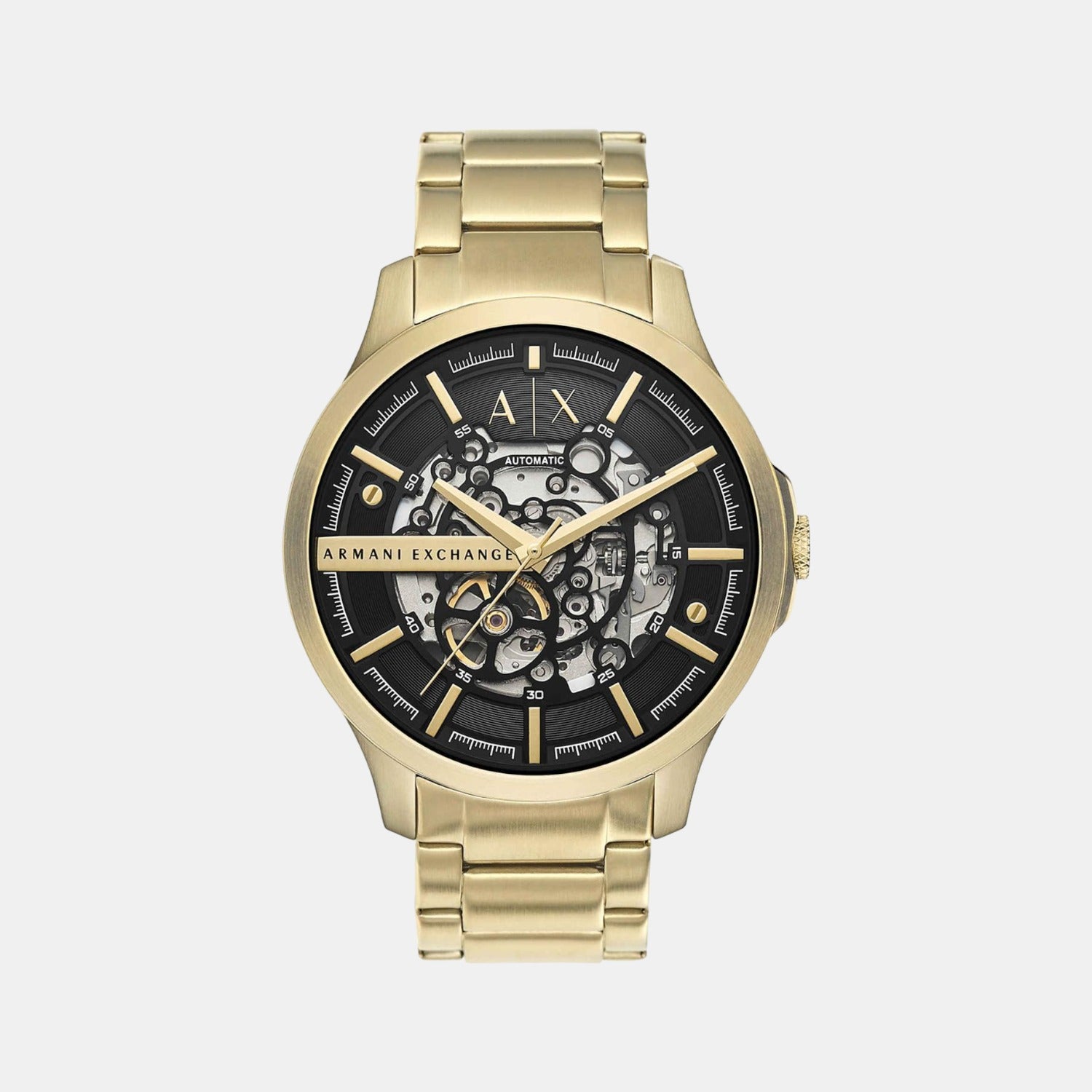 Armani Exchange Round Black Analog watch