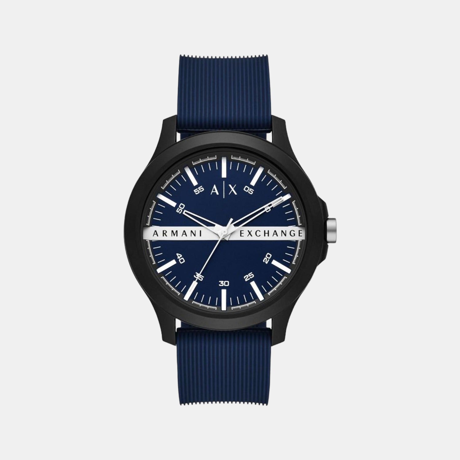 Armani Exchange Round Blue Analog watch