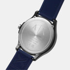 Armani Exchange Silicone Blue watch
