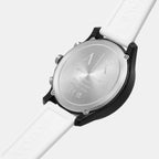 Armani Exchange Silicone White watch