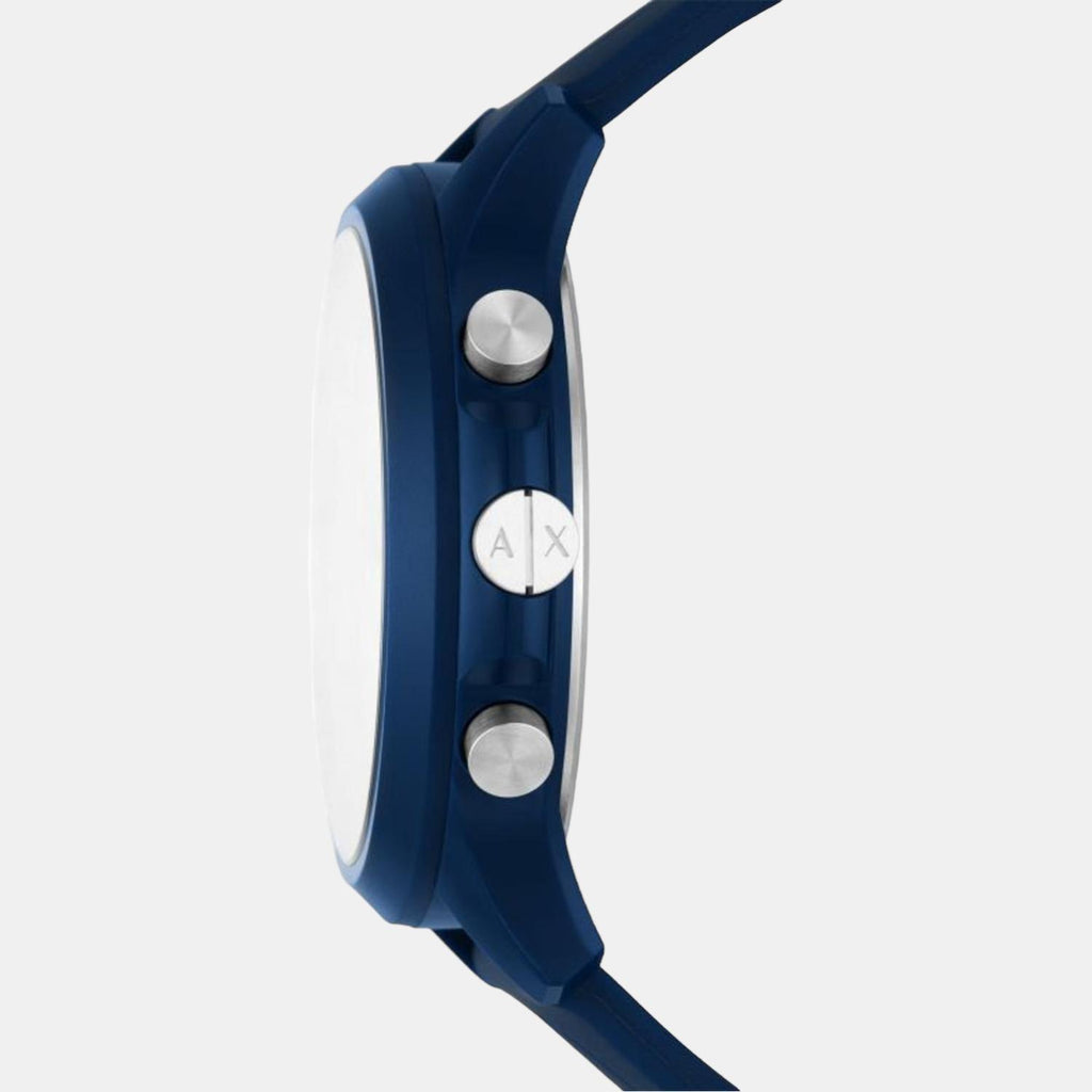 Armani Exchange Men Round White watch