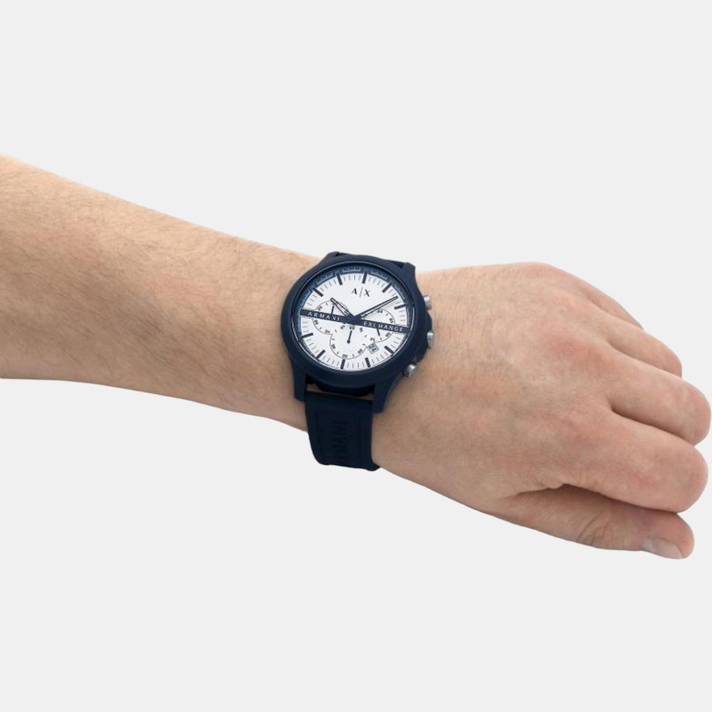 Armani Exchange 46 mm Blue Quartz watch