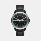 Armani Exchange Round Black Analog watch