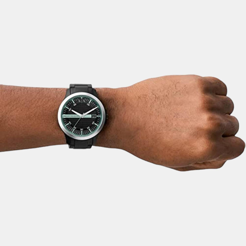 Armani Exchange Stainless Steel Round watch