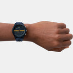 Armani Exchange Silicone Round watch