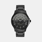 Armani Exchange Round Black Analog watch
