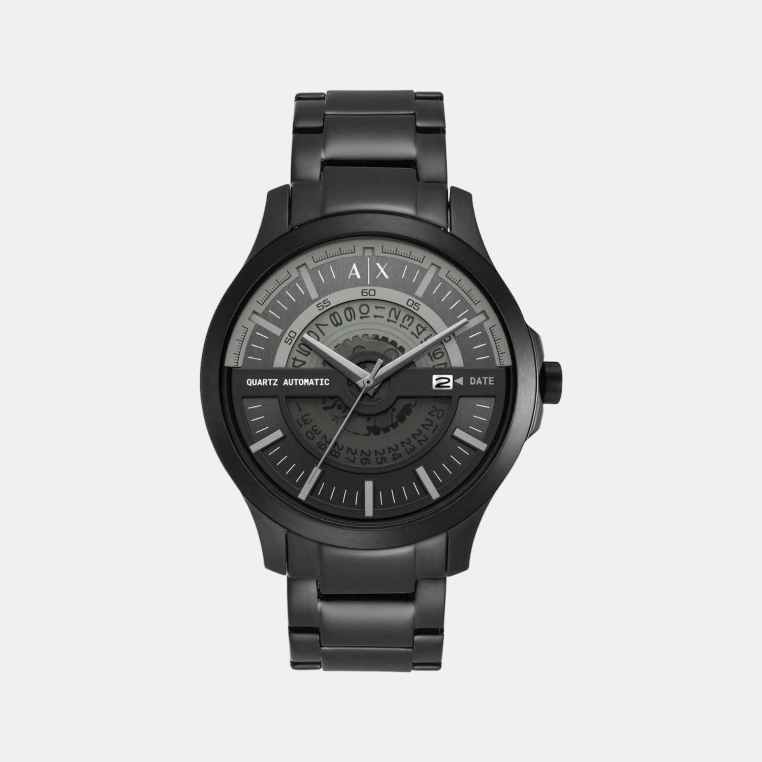 Armani Exchange Round Black Analog watch