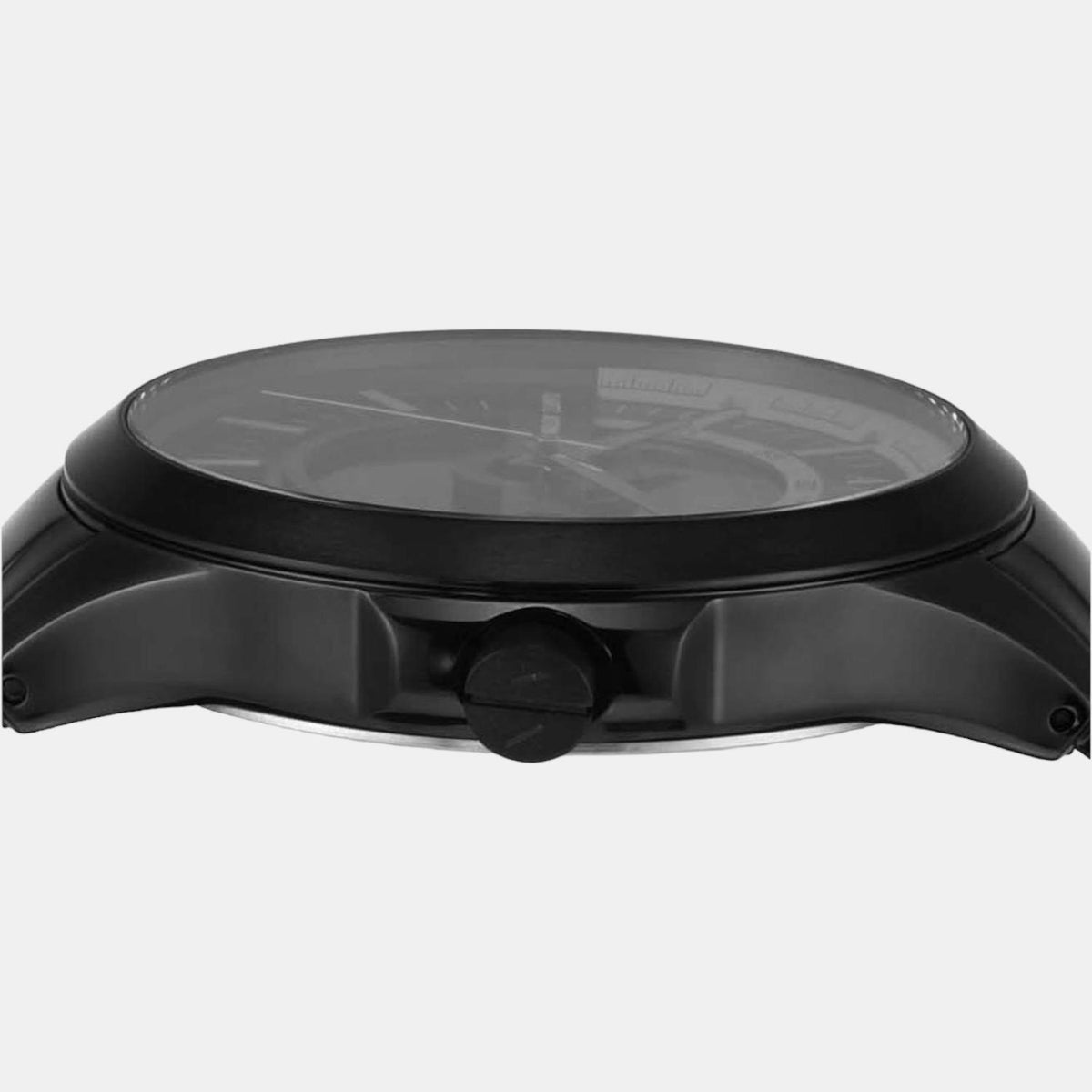 Armani Exchange Men Round Black watch