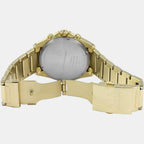 Armani Exchange Men Round Gold watch