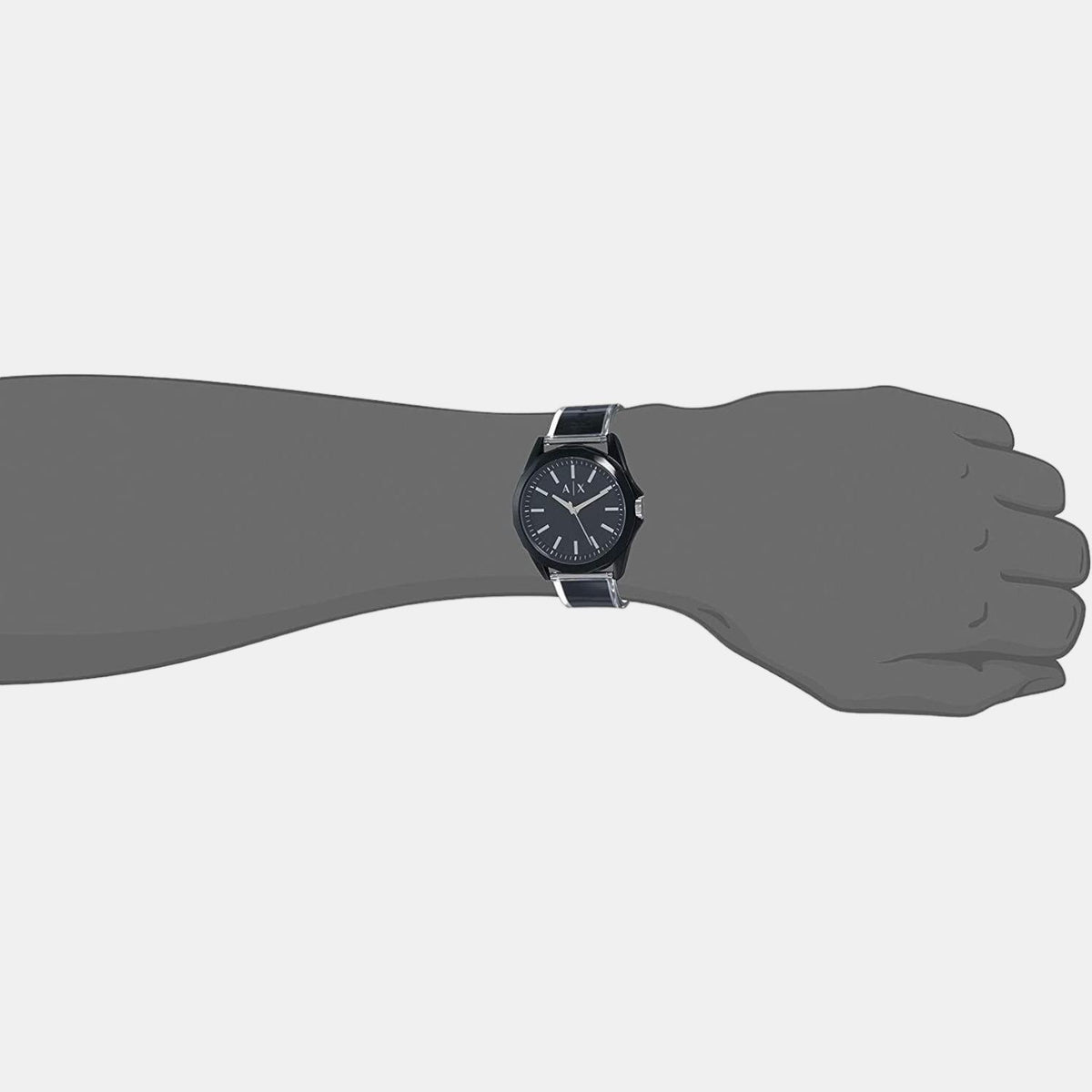 Armani Exchange 44 mm Round Quartz watch