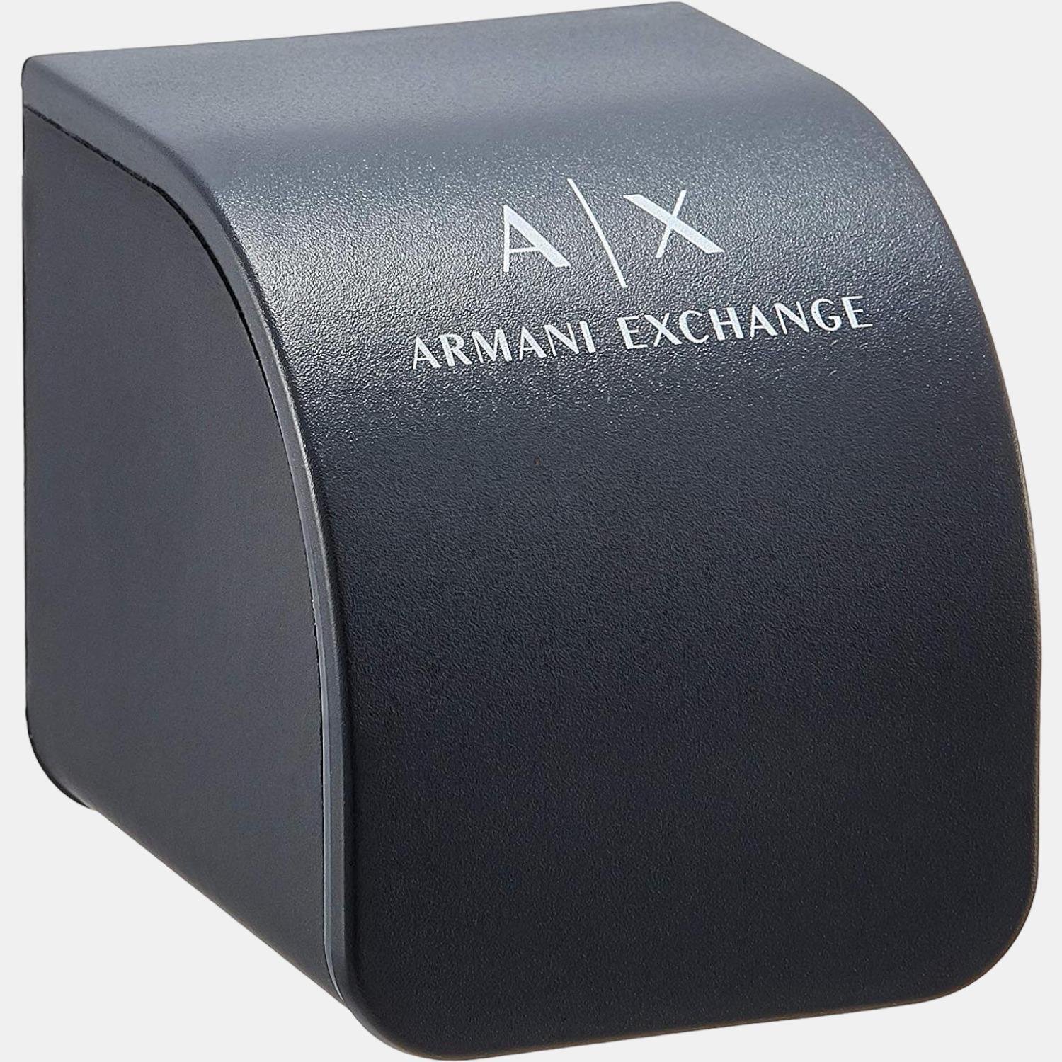 Armani Exchange Silicone Round watch