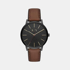 Armani Exchange Round Black Analog watch
