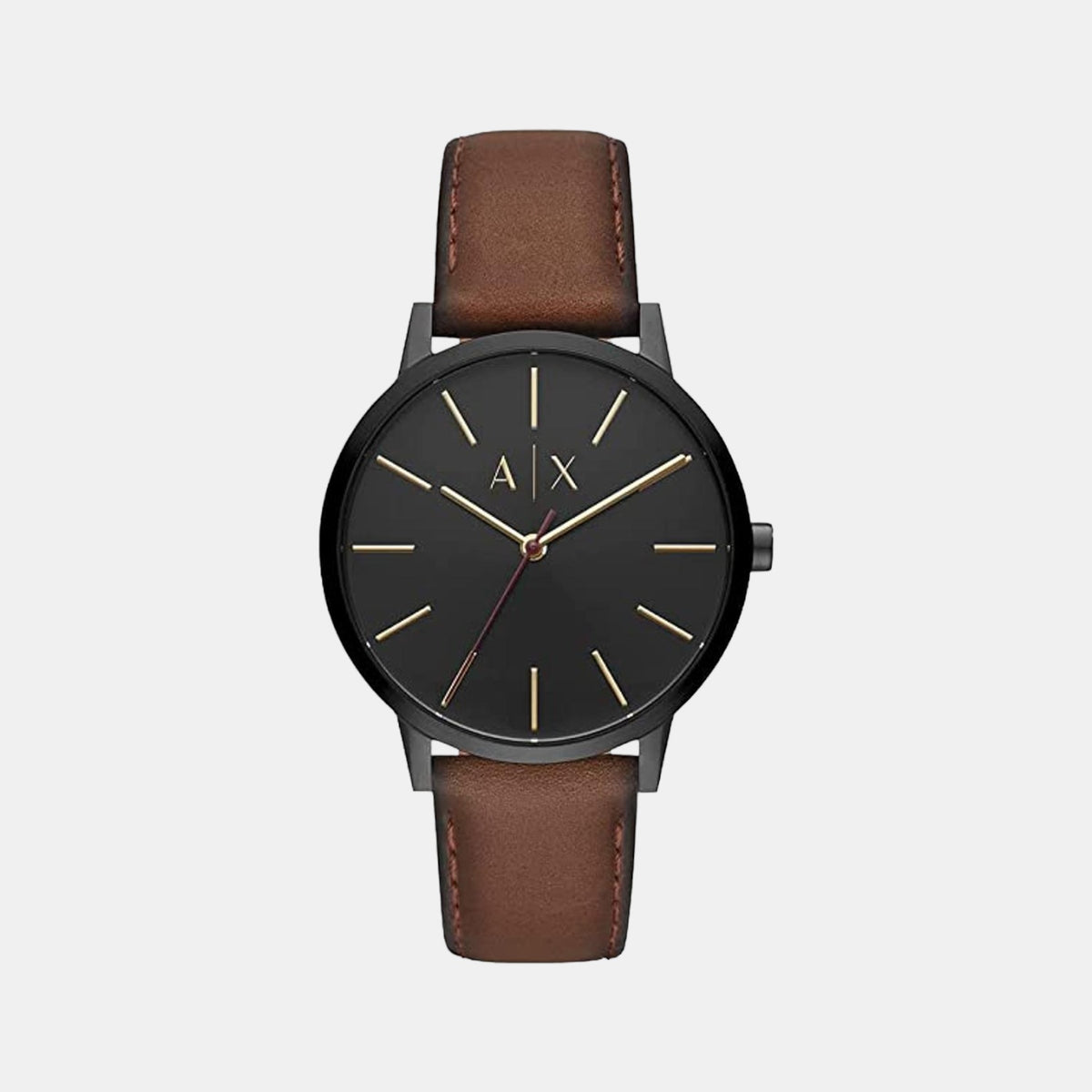 Armani Exchange Round Black Analog watch
