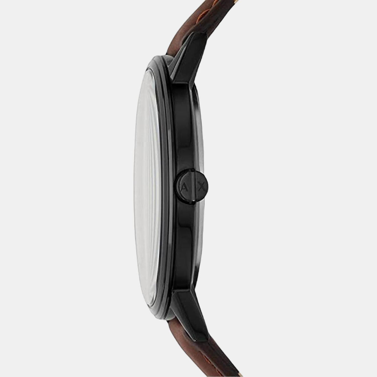 Armani Exchange Men Round Black watch