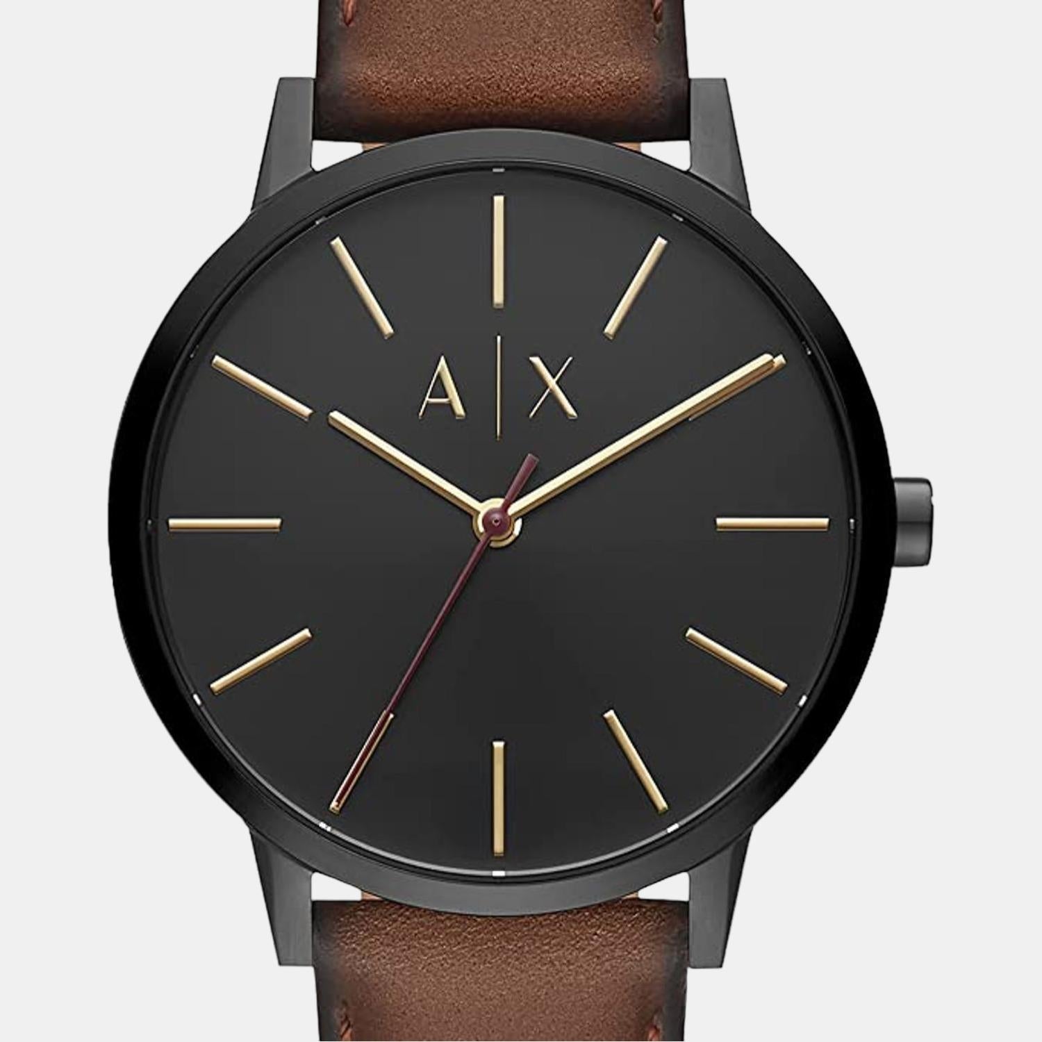 Armani Exchange Stainless Steel Round watch