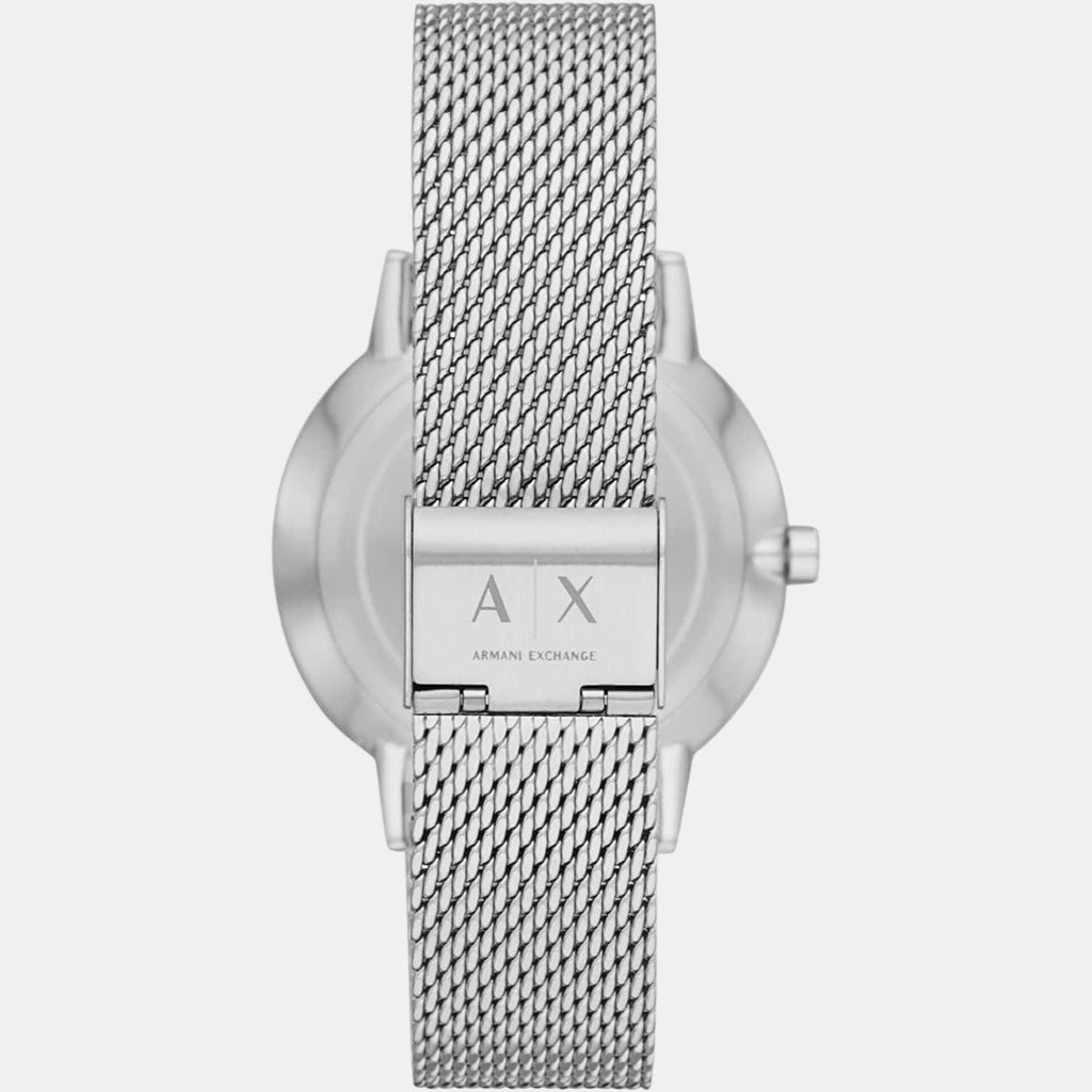 Armani Exchange Men Round Black watch