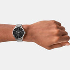 Armani Exchange Stainless Steel Round watch