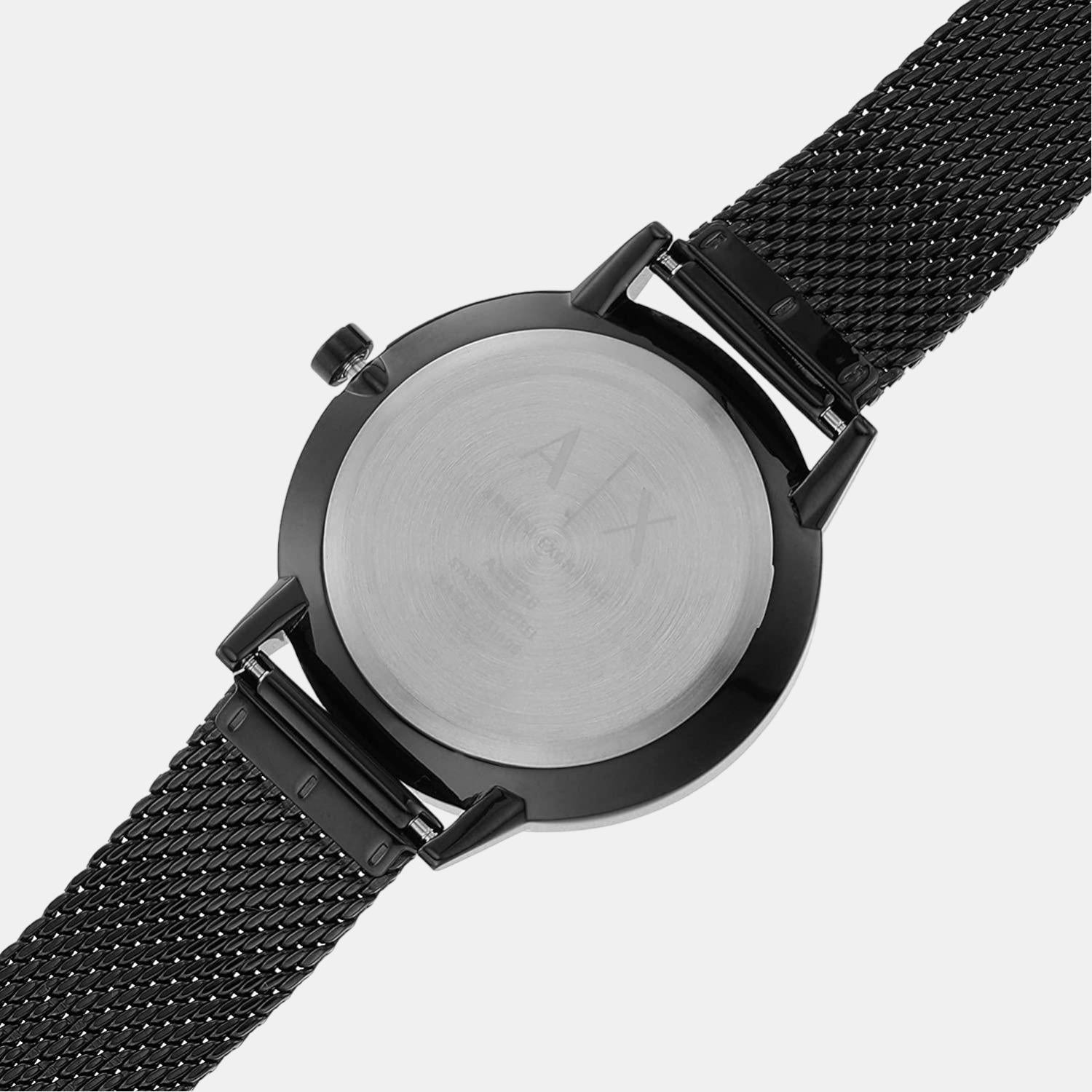 Armani Exchange Stainless Steel Black watch
