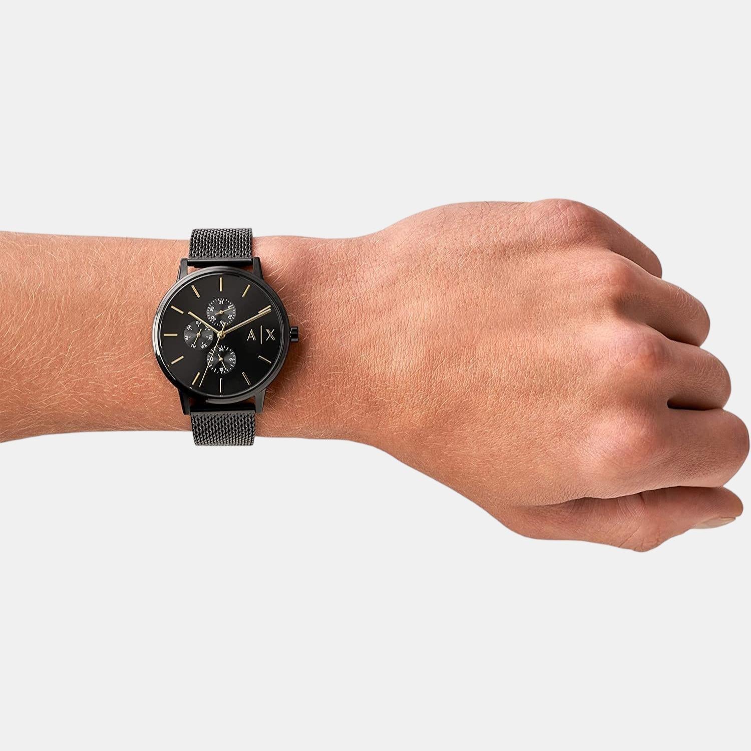 Armani Exchange Round Quartz Chronograph Men watch