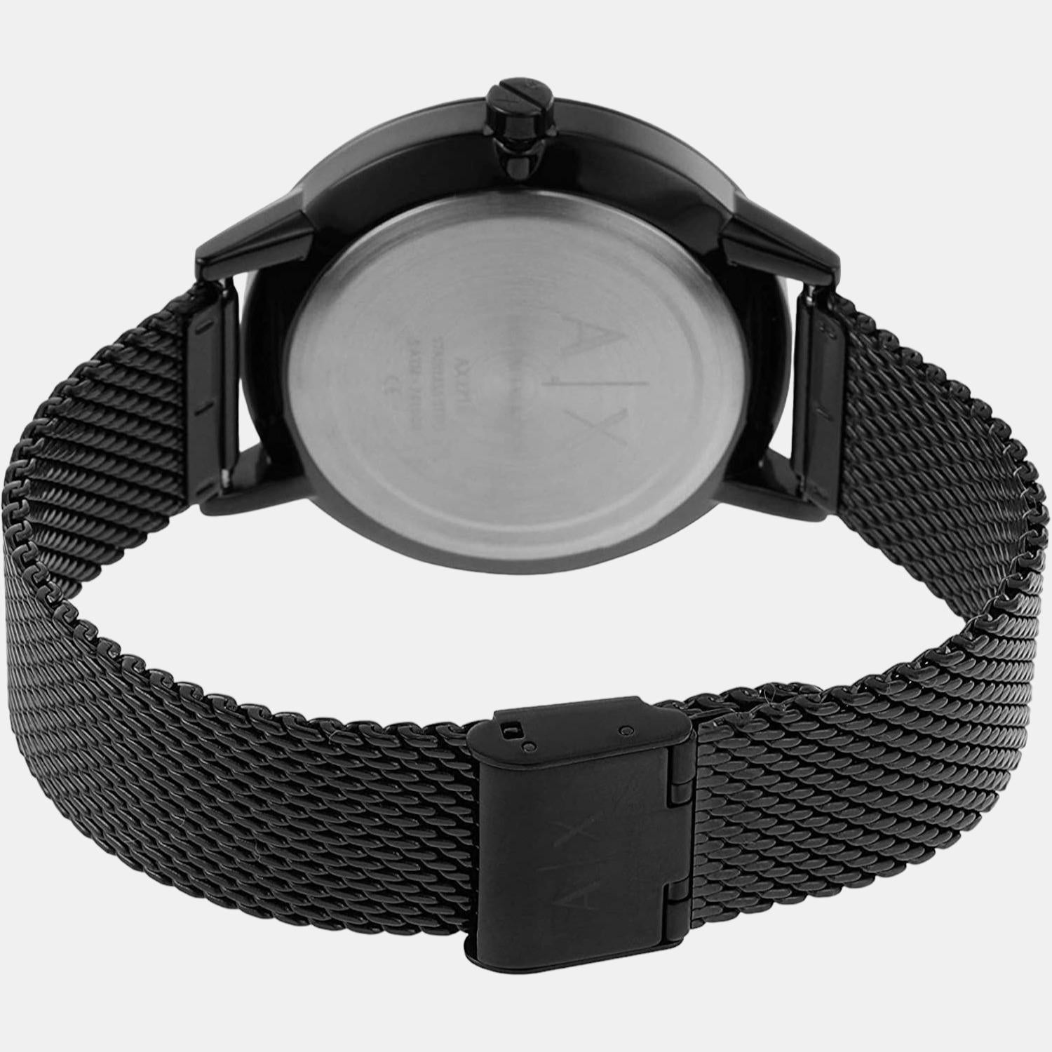 Armani Exchange 42 mm Black Quartz watch