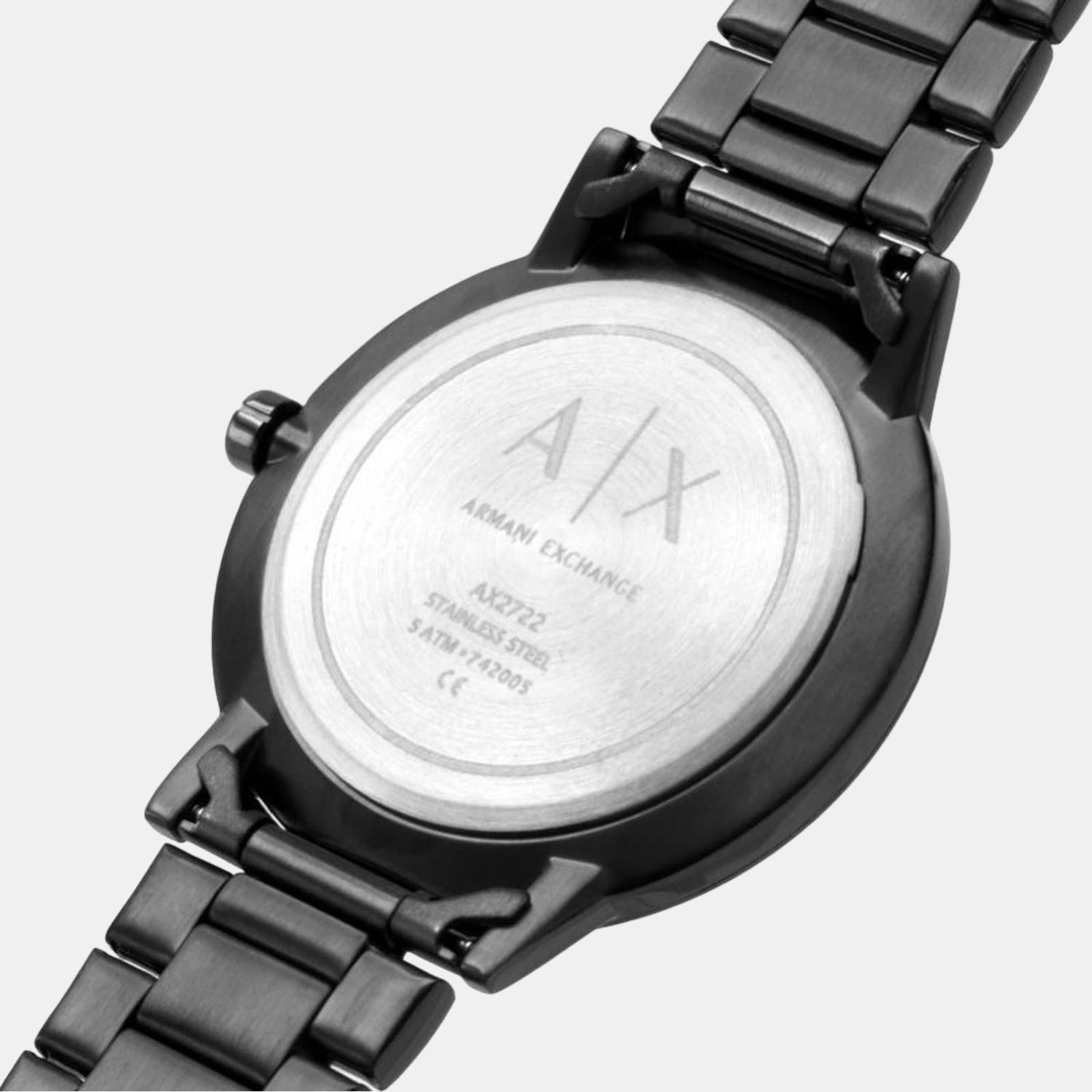 Armani Exchange Men Stainless Steel Cayde Wrist Watch AX2722 – The Watch  Factory ®