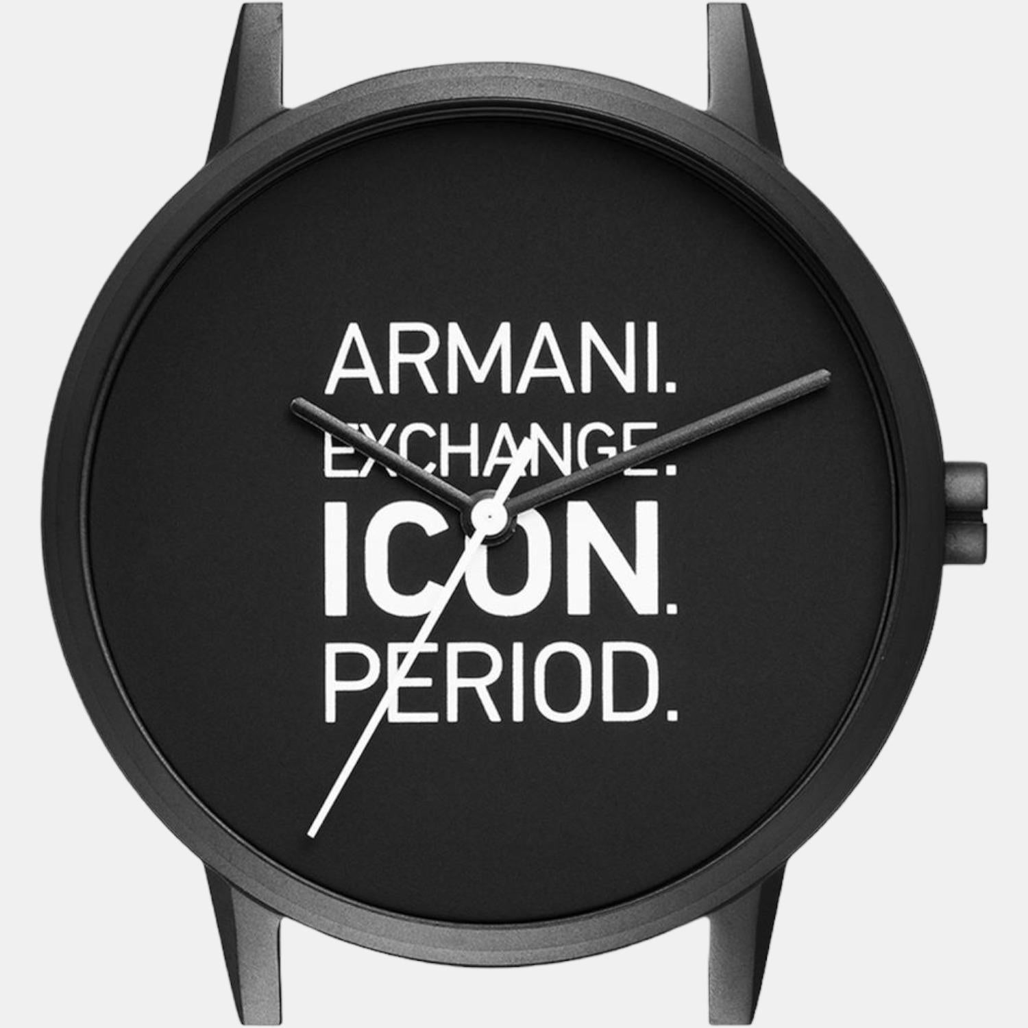 Armani Exchange Male Analog Leather Watch | Armani Exchange – Just
