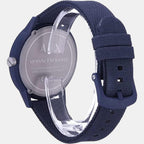 Armani Exchange Men Round Blue watch