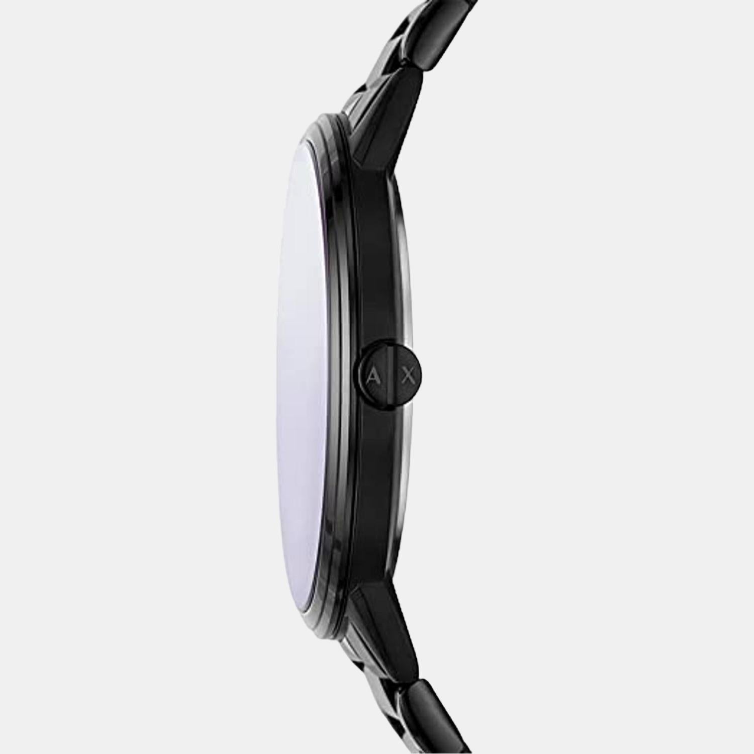 Armani Exchange Stainless Steel Round watch