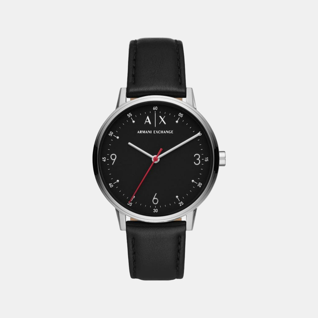 Armani Exchange Round Black Analog watch