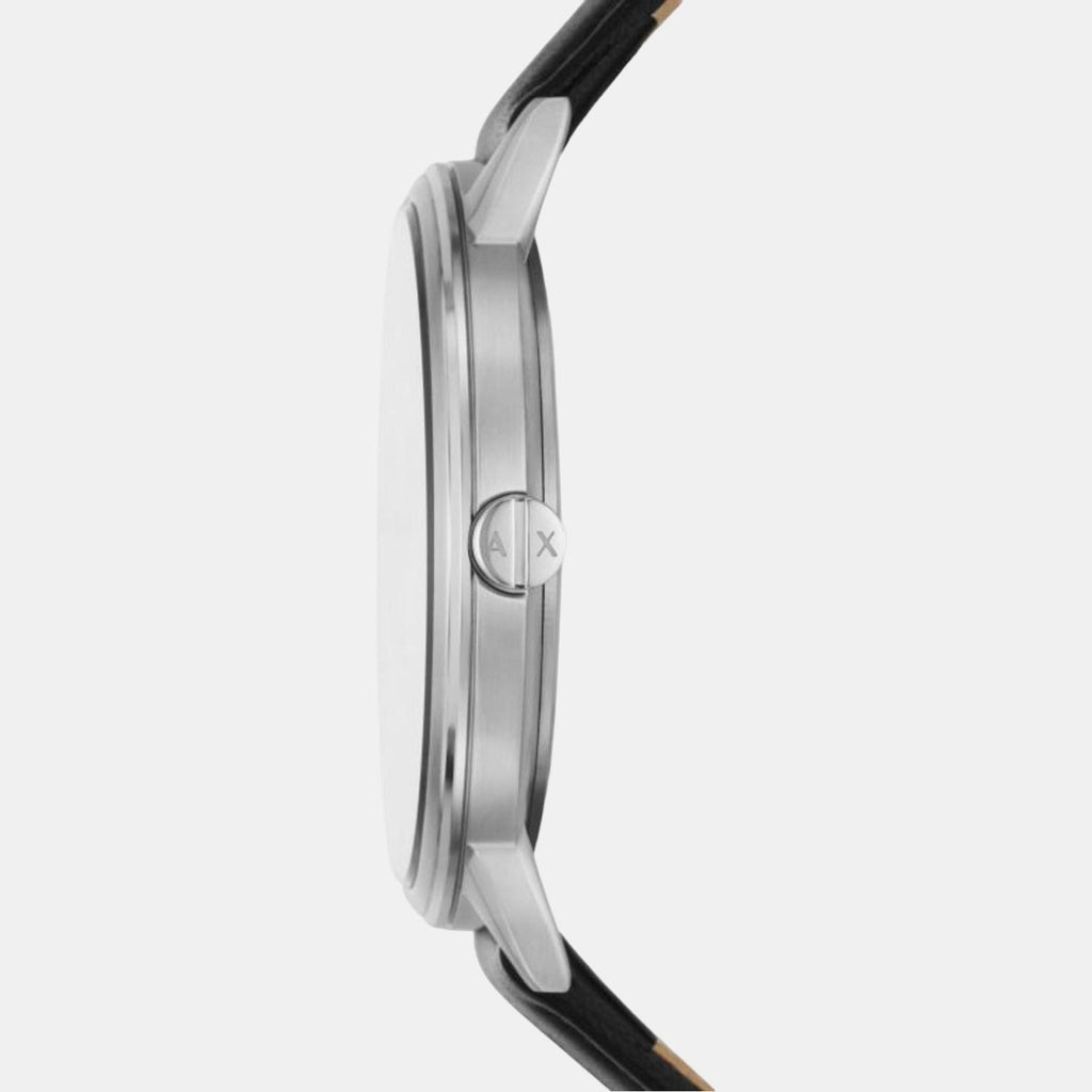 Armani Exchange Men Round Black watch