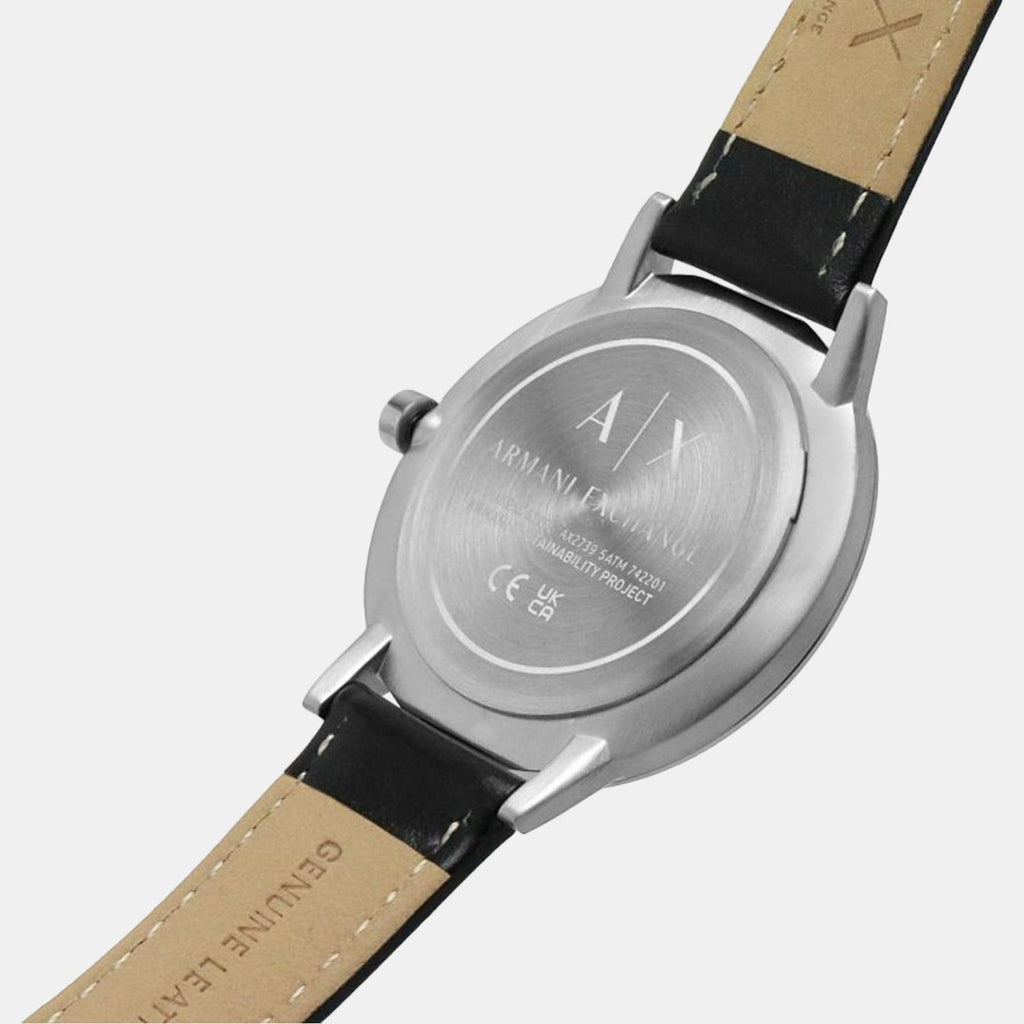 Armani Exchange Round Quartz Analog Men watch